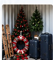 Seasonal items in storage